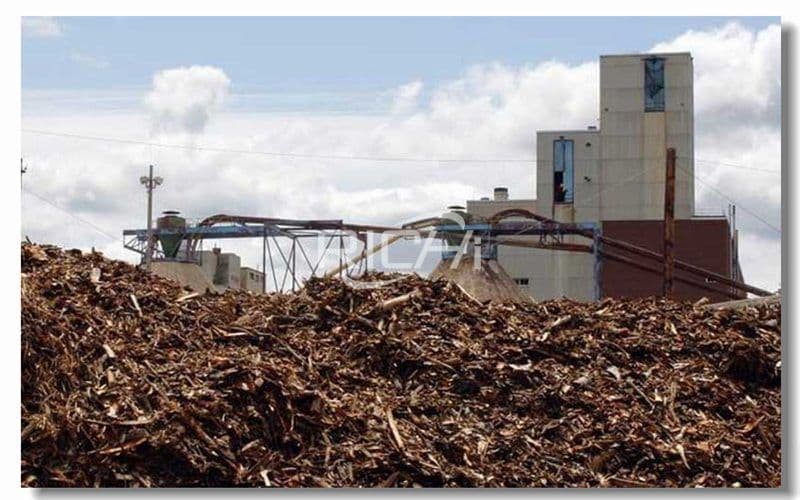 wood pellet plant